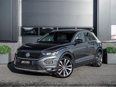 tweedehands VW T-Roc 2.0 TSI 4Motion 190 PK | 2x R-Line | Leder | Virtual | Pano | Sfeer | Beats | Carplay | Lane & Sideassist | ACC | Stuurw. Verwarming |