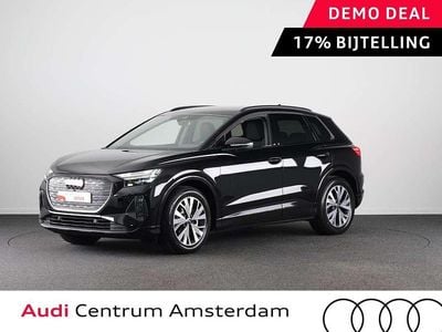 Zwart, metallic lak Occasion 2025 Audi Q4 e-tron Advanced SUV | € 44.849 (Eerlijke prijs)