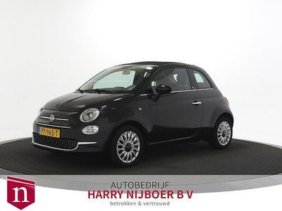 Zwart Occasion 2017 Fiat 500C Lounge Cabriolet | € 9.450 (Eerlijke prijs)
