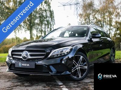 Zwart Gebruikt 2021 Mercedes C300e Avantgarde Stationwagen | € 26.495 (Super prijs)