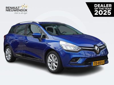 Occasion Renault Clio GrandTour Bose Edition 120 PK (88 kW) 2018 Blue iron rqh Stationwagen