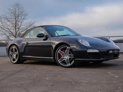 Zwart (metallic) Gebruikt 2009 Porsche 911 Carrera 4S Cabriolet Cabriolet | € 79.950