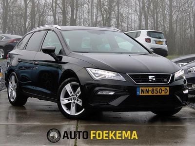 Zwart Gebruikt 2017 Seat Leon FR Stationwagen | € 9.950 (Super prijs)