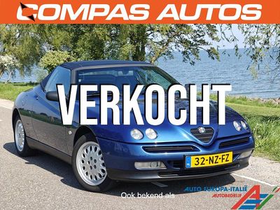 Occasion Alfa Romeo Spider 150 PK (110 kW) 1997 Blauw Cabriolet