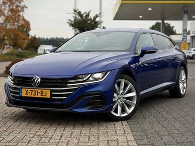 Blauw Gebruikt 2021 VW Arteon R-line Stationwagen | € 28.750 (Eerlijke prijs)