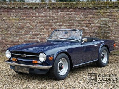 tweedehands Triumph TR6 PI Top restored condition Petrol Injection (pi) with overdrive!