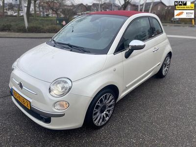 tweedehands Fiat 500C 1.2 Lounge / parelmoer / cabrio / automaat / airco / leder / pdc / lmv / xenon / nap....