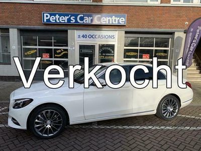 Wit Gebruikt 2015 Mercedes C220 Prestige Sedan | € 22.950 (Duur)