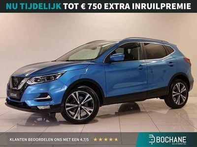 Vivid blue (licht blauw) Gebruikt 2017 Nissan Qashqai Tekna SUV | € 15.800 (Eerlijke prijs)