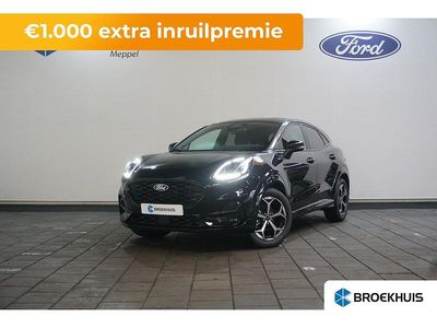 Zwart Nieuw 2025 Ford Puma ST-Line SUV | € 29.950 (Eerlijke prijs)