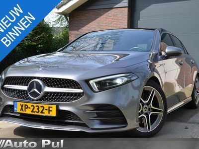 tweedehands Mercedes A220 Launch Edition Premium Plus AMG Navi/Led/Pdc/Ecc/Stoelverwarming/Panoramadak/Achteruitrijcamera/Voorstoelen elektrisch verstelbaar incl. memory/Trekhaak