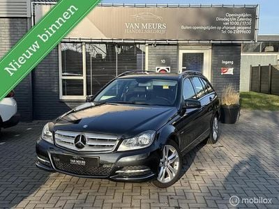 Zwart Occasion 2013 Mercedes C180 Avantgarde Stationwagen | € 9.750 (Eerlijke prijs)