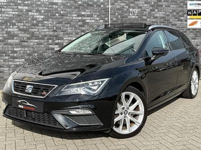 Zwart Gebruikt 2018 Seat Leon ST FR Stationwagen | € 16.900 (Eerlijke prijs)
