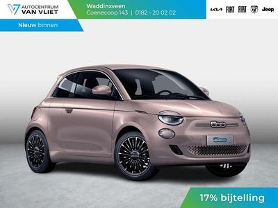 Oro rosa (237) Nieuw 2025 Fiat 500e La Prima Hatchback | € 32.990 (Duur)