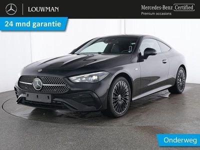 Zwart Gebruikt 2025 Mercedes CLE300 AMG line Coupé | € 67.945 (Eerlijke prijs)