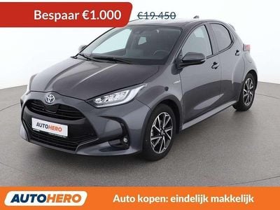 Occasion Toyota Yaris Hybrid Design 116 PK (85 kW) 2021 Grijs Hatchback