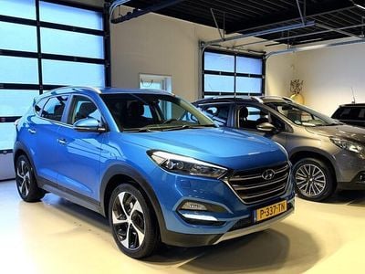 Blauw Occasion 2017 Hyundai Tucson Premium SUV | € 18.999 (Eerlijke prijs)