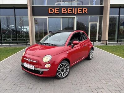 Rood Gebruikt 2014 Fiat 500C Lounge Cabriolet | € 8.950 (Goede deal)