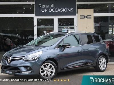 Khm1 grey metallic Gebruikt 2018 Renault Clio GrandTour LIMITED Stationwagen | € 8.400 (Goede deal)