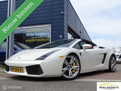 Occasion Lamborghini Gallardo 519 PK (381 kW) 2008 Wit Cabriolet
