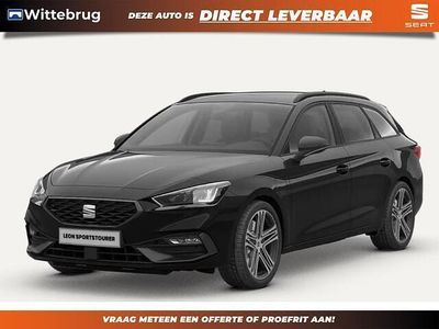 Zwart Nieuw 2025 Seat Leon Business Stationwagen | € 42.610 (Iets duurder)