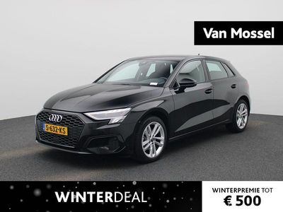 Zwart Occasion 2023 Audi A3 Sportback Advanced Hatchback | € 24.900 (Eerlijke prijs)