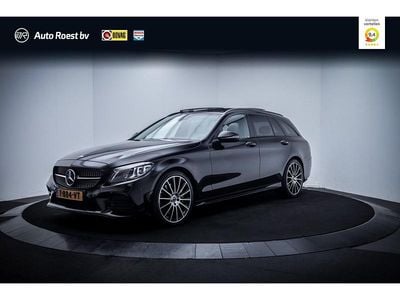 Zwart Occasion 2020 Mercedes C300 Premium Stationwagen | € 32.750 (Eerlijke prijs)