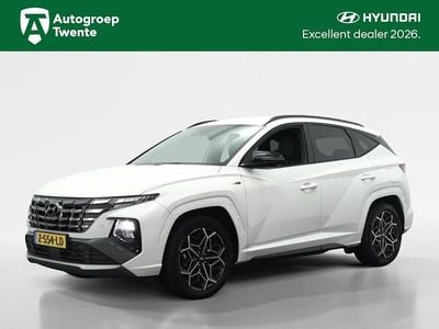 Atlas white Occasion 2024 Hyundai Tucson N Line SUV | € 35.750 (Eerlijke prijs)