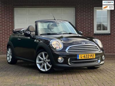 tweedehands Mini Cooper Cabriolet 1.6/122pk HIGHGATE Cabrio|2013|Cruise|Stoelverw.|ALL-season|Windscherm|Dealer Onderhouden|17"LMV