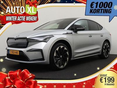 Grijs Gebruikt 2023 Skoda Enyaq iV SportLine SUV | € 33.940 (Eerlijke prijs)