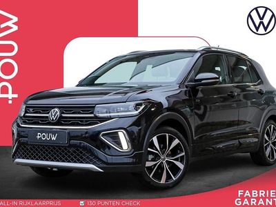 Zwart Gebruikt 2025 VW T-Cross R-line SUV | € 33.900 (Duur)