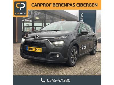Zwart (metallic) Occasion 2022 Citroën C3 Feel Hatchback | € 11.950 (Eerlijke prijs)