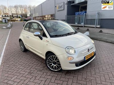 tweedehands Fiat 500C 0.9 TwinAir Lounge AUTOMAAT LEER CLIMA CABRIO