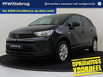 Zwart Occasion 2024 Opel Crossland X Edition SUV | € 14.925 (Super prijs)