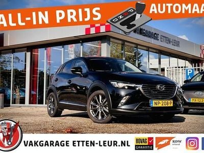 Zwart Gebruikt 2017 Mazda CX-3 Luxury SUV | € 18.985 (Eerlijke prijs)