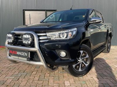Zwart Occasion 2017 Toyota HiLux Executive Pickup | € 34.950 (Duur)