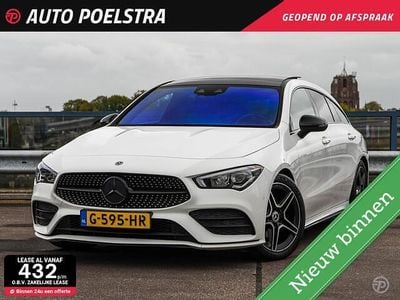 Wit (metallic) Gebruikt 2019 Mercedes CLA180 Shooting Brake AMG Stationwagen | € 26.850 (Eerlijke prijs)