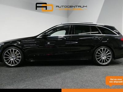 Occasion Mercedes C220 AMG line 170 PK (125 kW) 2016 Zwart Stationwagen