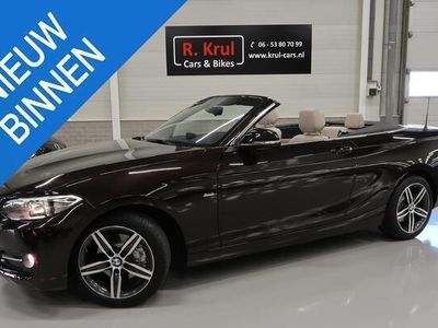 tweedehands BMW 220 220 Cabrio i Sport Airco-ecc Sportstoelen Leer 16.7