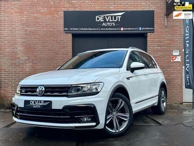 tweedehands VW Tiguan 2.0 TSI 220PK 4Motion R-Line | Pano | Navi | Led | Leer | Adap Cruise Control | Climate Control | Stoel verv |