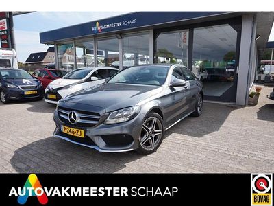 Grijs Occasion 2017 Mercedes C180 Premium Plus Sedan | € 22.950 (Eerlijke prijs)