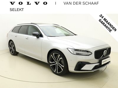 tweedehands Volvo V90 T8 390pk AWD R-Design / B&W Audio / Luchtvering / Head-Up / 360 Camera / ACC / BLIS / Elektr. Stoelen / 20'' / Getint Glas /