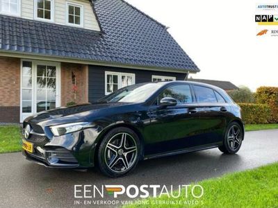 tweedehands Mercedes A200 Business Solution AMG Night Ed. NL-Auto ! BTW ! Led, Navi, Camera, ECC, Sfeerverlichting.