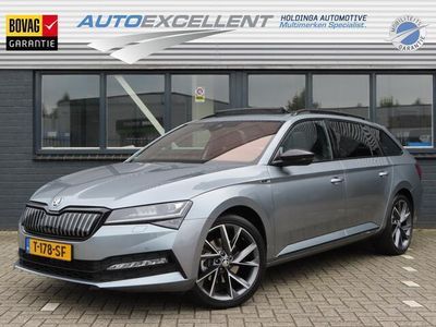 tweedehands Skoda Superb Combi 1.4 TSI iV Sportline Business | Panoramisch dak | Elektrische verstelbare voorstoelen + geheugen | Trekhaak wegklapbaar |