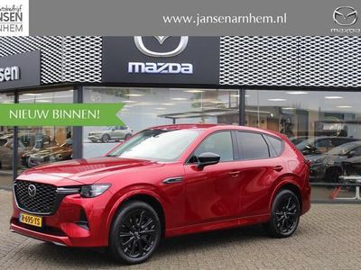 tweedehands Mazda CX-60 2.5 E-SKYACTIV PHEV 327 Homura , Automaat, Trekhaak, DA Pack, CS Pack, C Pack, Alarm, Leder, Adap. Cruise, LMV 20 Inch, 360 Camera, Bose, Stoelventilatie, Volle auto!