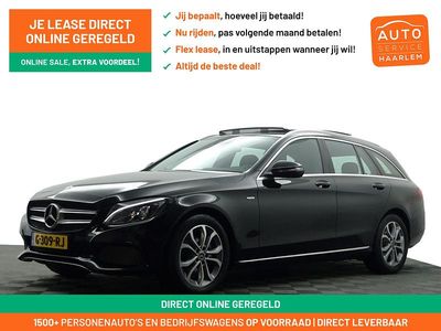 Zwart Occasion 2016 Mercedes C180 Prestige Stationwagen | € 19.900 (Duur)