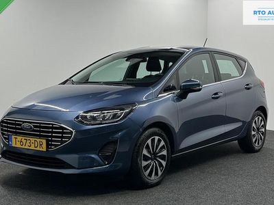 Occasion Ford Fiesta Titanium 125 PK (91 kW) 2023 Blauw Hatchback