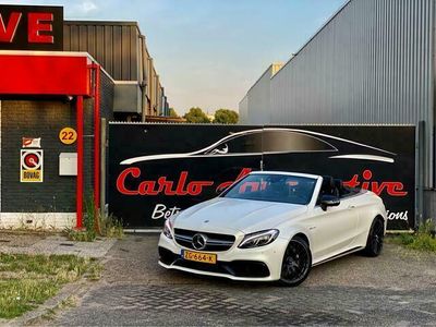 tweedehands Mercedes C63 AMG C-klasse CabrioAMG *DESIGNO* ALLE OPTIES! *UNIEK*