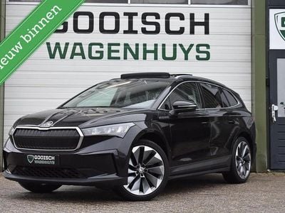 Occasion Skoda Enyaq iV First Edition 150 kW (204 PK) 2021 Zwart SUV