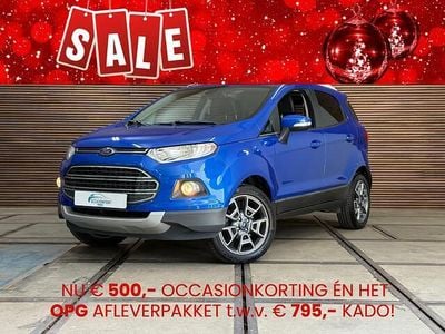 Blauw (metallic) Gebruikt 2017 Ford Ecosport Titanium SUV | € 10.890 (Eerlijke prijs)